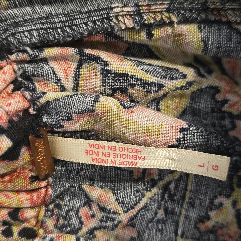 Free People Stand Out One Piece Printed Jumpsuit - Picture 7 of 12